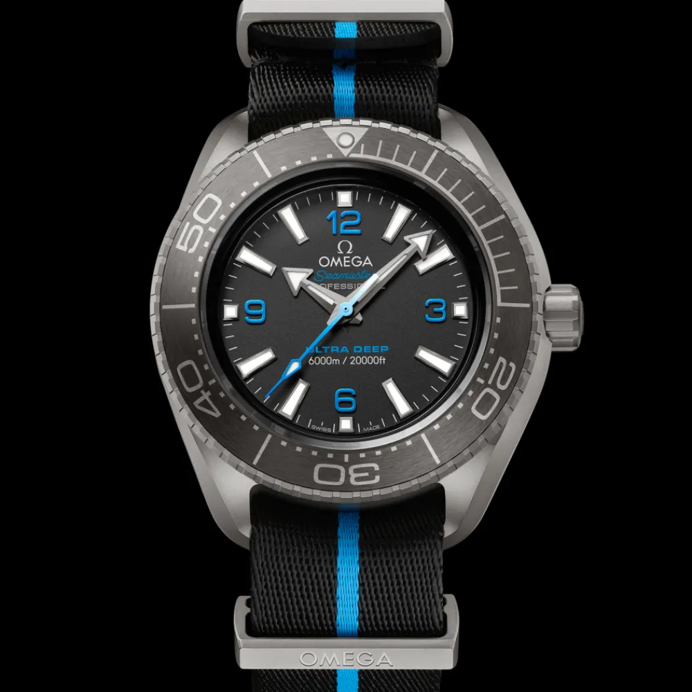 45.5 mm, titanium on NATO strap^OMEGA Clearance