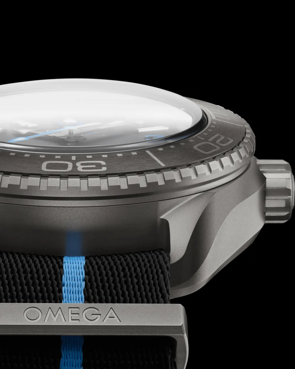 45.5 mm, titanium on NATO strap^OMEGA Clearance