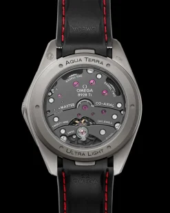 41 mm, titanium on rubber strap^OMEGA New