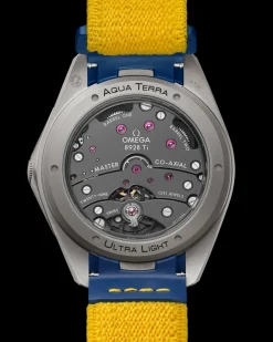 41 mm, titanium on rubber strap^OMEGA Fashion