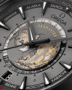 43 mm, titanium on rubber strap^OMEGA Sale