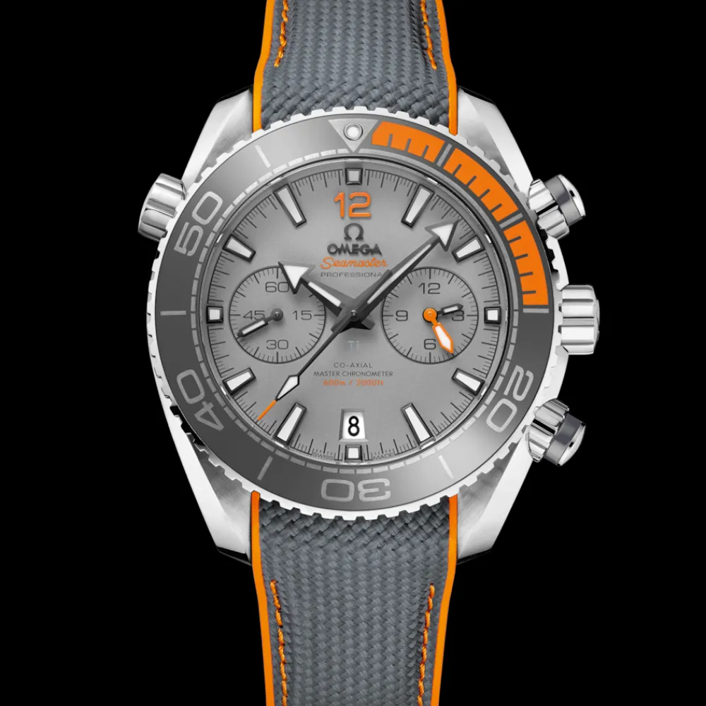 45.5 mm, titanium on rubber strap^OMEGA Sale