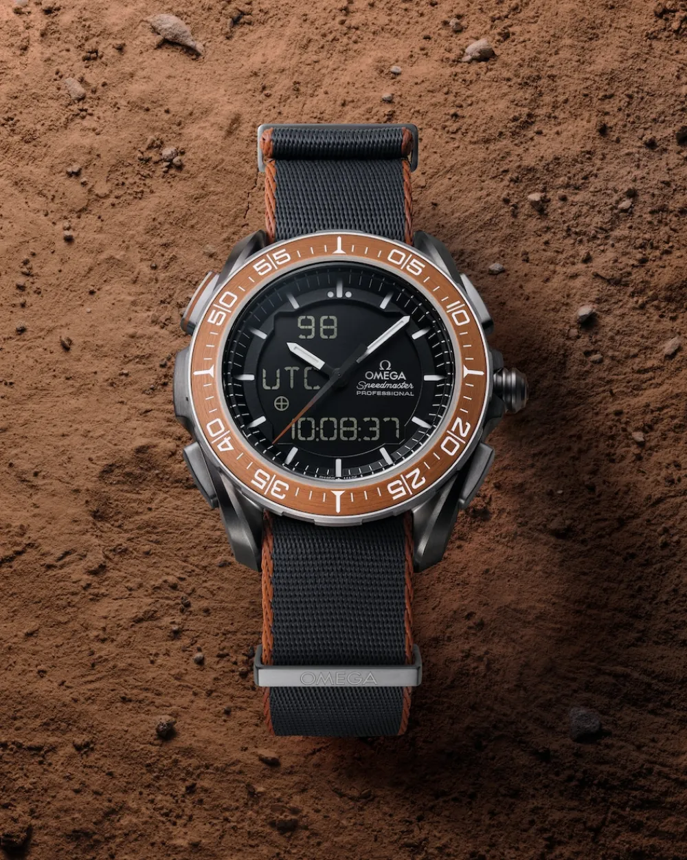 45 mm, titanium on titanium^OMEGA Discount