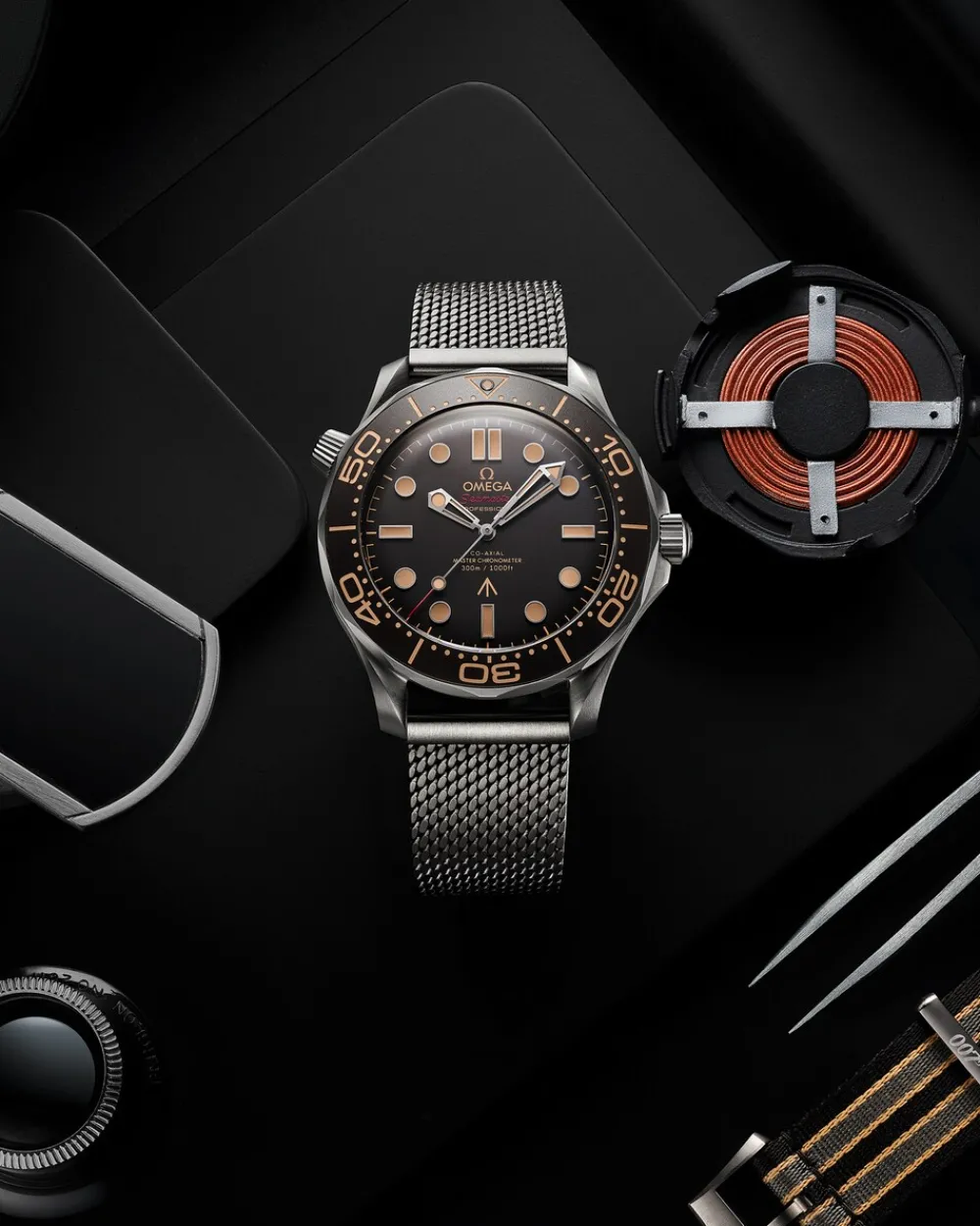 42 mm, titanium on titanium^OMEGA Clearance