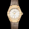 29 mm, yellow gold on leather strap^OMEGA Online