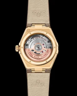 29 mm, yellow gold on leather strap^OMEGA Online