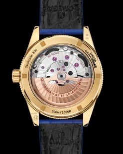 41 mm, yellow gold on leather strap^OMEGA Online