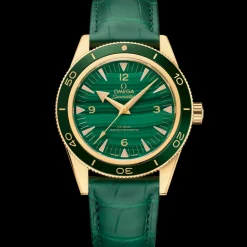41 mm, yellow gold on leather strap^OMEGA Best