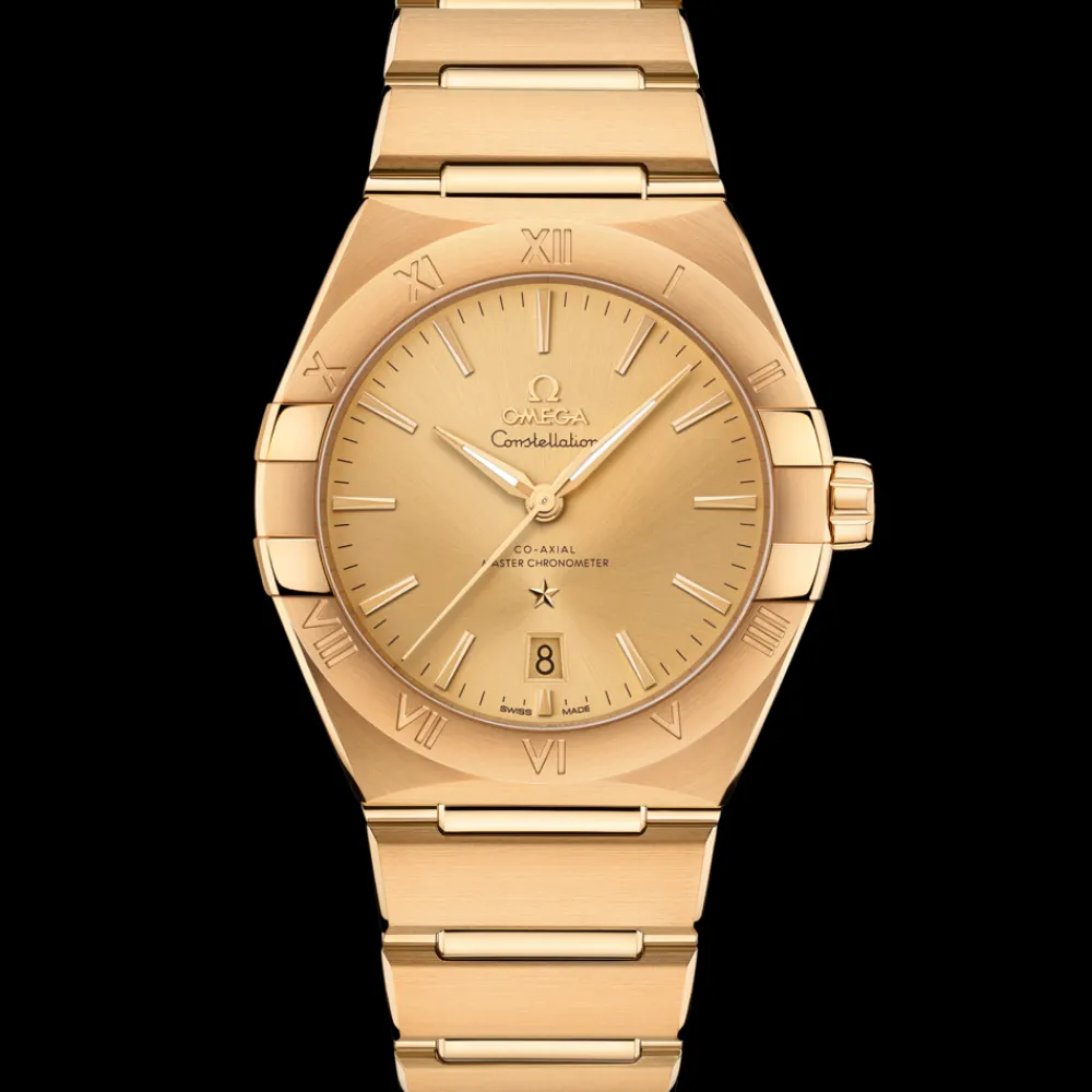 39 mm, yellow gold on yellow gold^OMEGA New