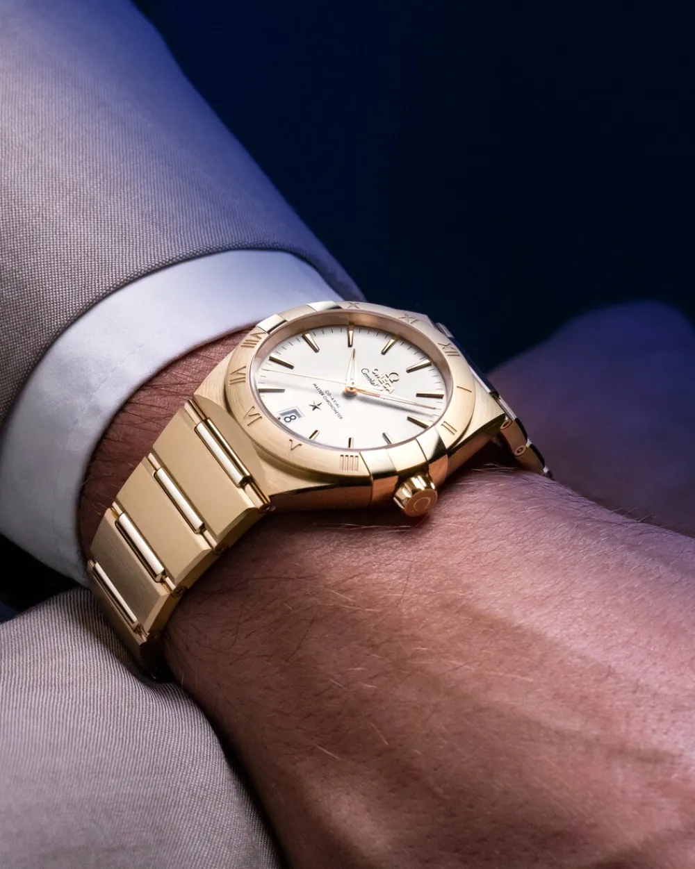 39 mm, yellow gold on yellow gold^OMEGA Fashion