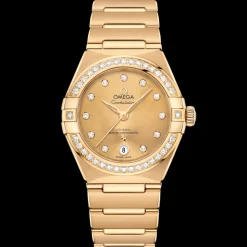 29 mm, yellow gold on yellow gold^OMEGA New