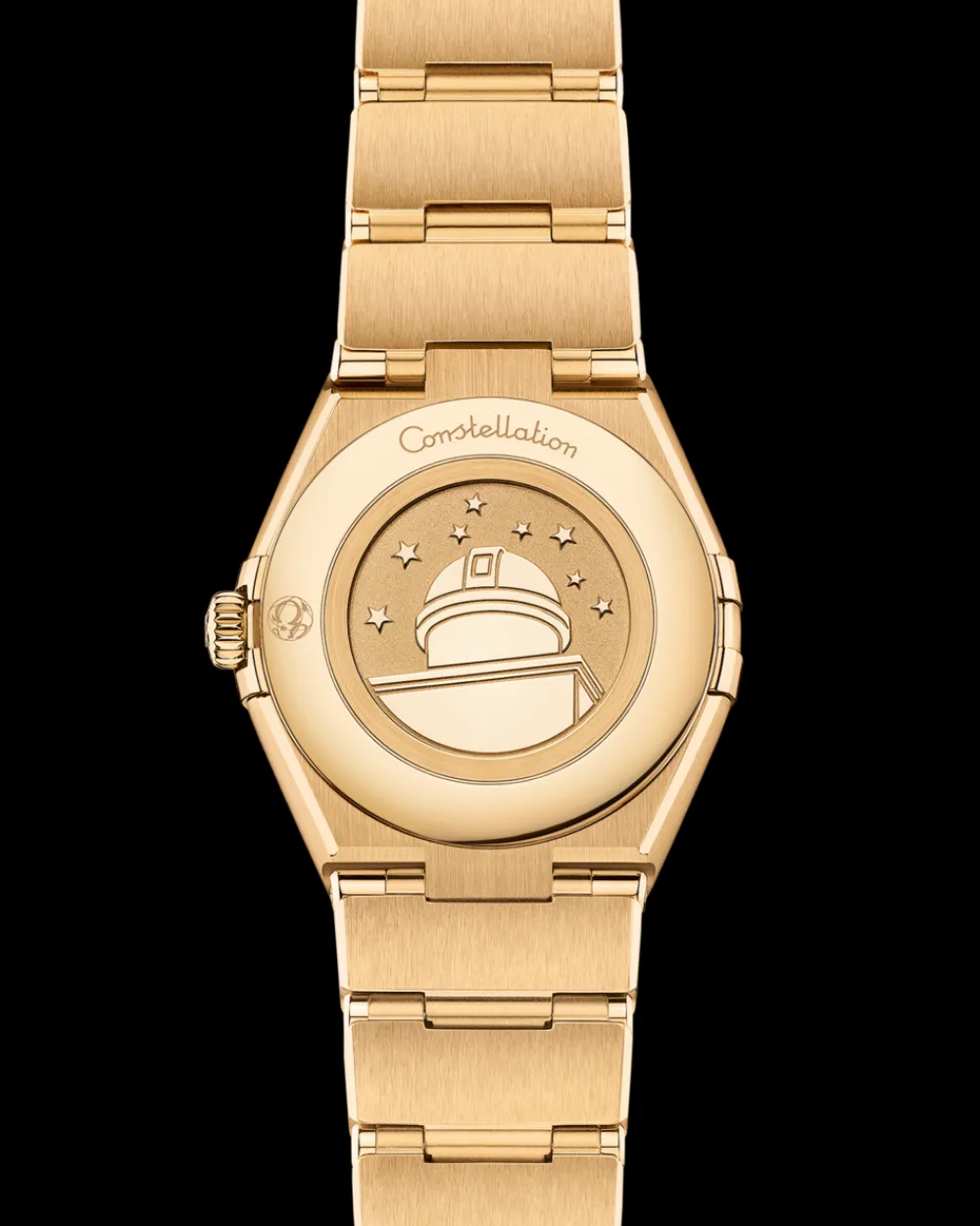 28 mm, yellow gold on yellow gold^OMEGA New
