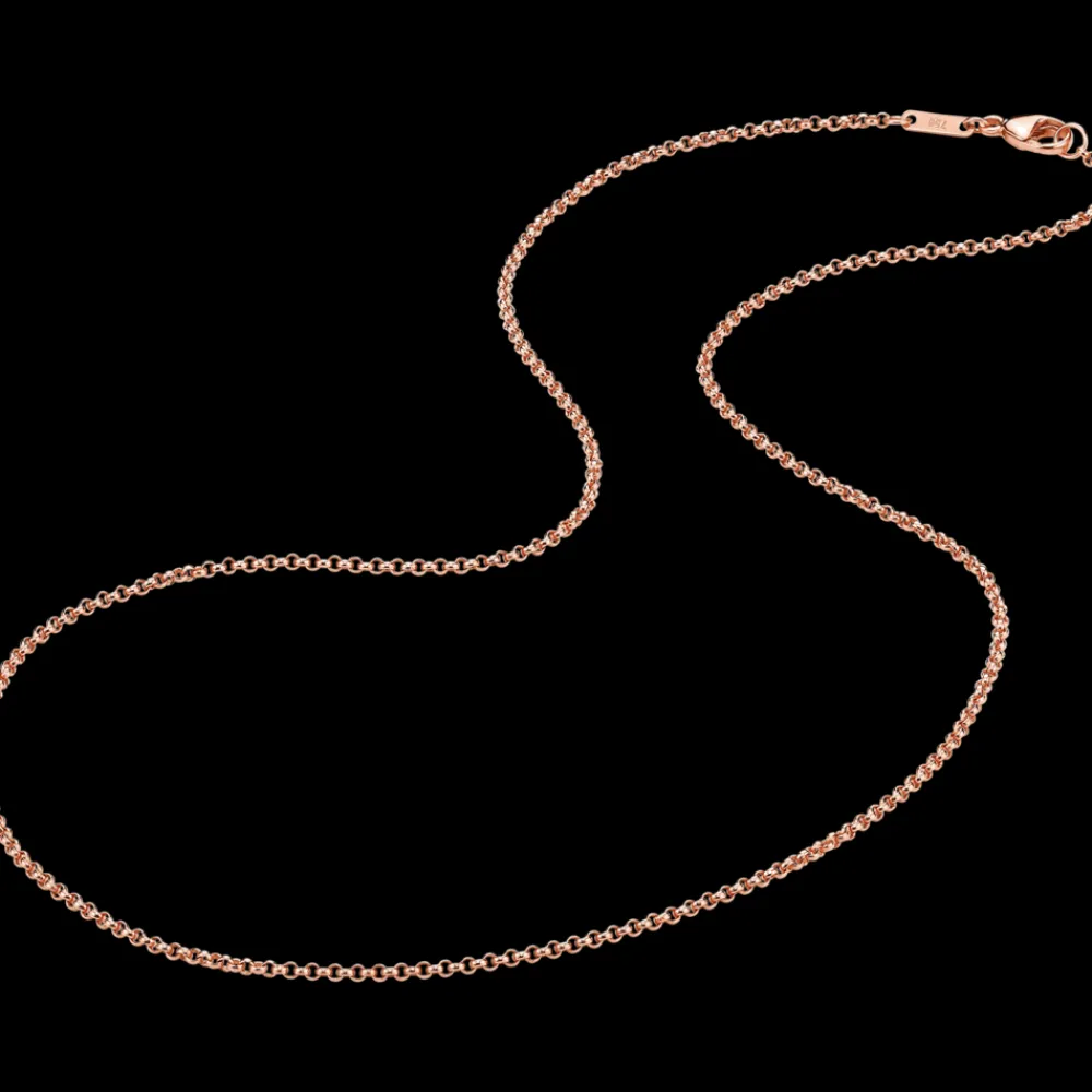 Necklace, 18k red gold^OMEGA Fashion