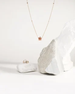 Necklace, 18k red gold, carnelian^OMEGA Online