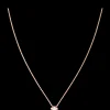 Necklace, 18k red gold, diamonds^OMEGA Outlet