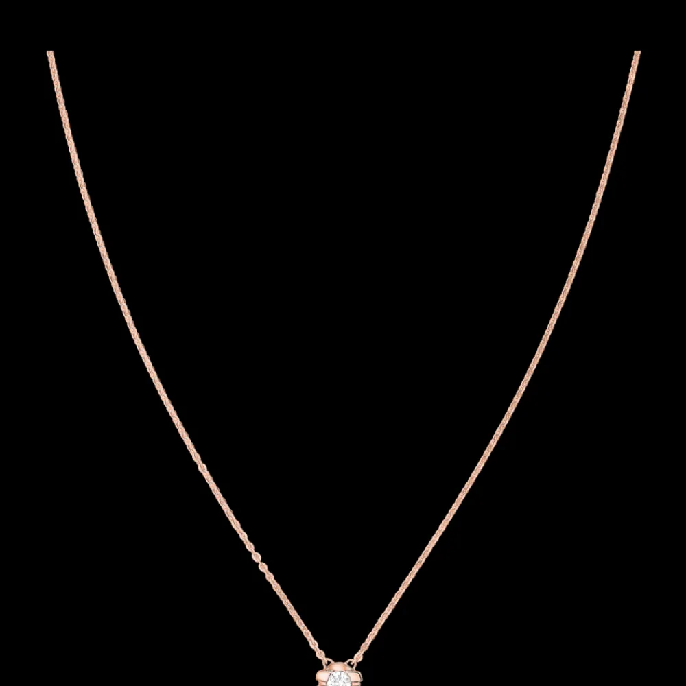 Necklace, 18k red gold, diamonds^OMEGA Outlet