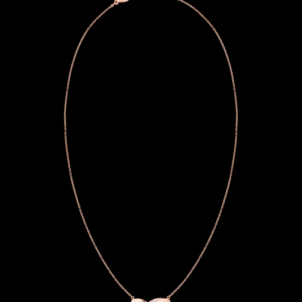 Necklace, 18k red gold, diamonds^OMEGA Sale