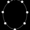 Necklace, 18k white gold, mother‑of‑pearl^OMEGA Discount