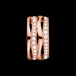 Pendant, 18k red gold, diamonds^OMEGA Outlet