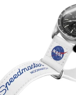 2‑piece white Speedmaster Moonwatch VELCRO® strap^OMEGA Sale