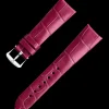 Pink alligator leather strap with pin buckle^OMEGA Best