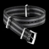 Polyamide, 5 stripe black grey^OMEGA Sale