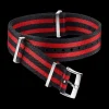 Polyamide, 5 stripe black red^OMEGA Sale
