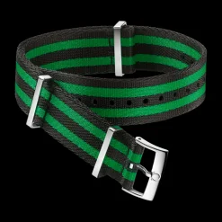 Polyamide, black and green^OMEGA Online