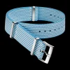 Polyamide, blue and white^OMEGA New