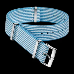 Polyamide, blue and white^OMEGA New