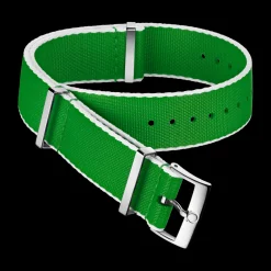 Polyamide, green and white^OMEGA Hot