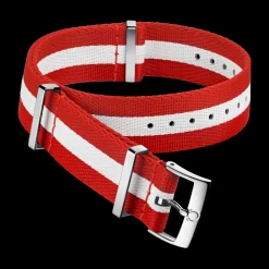 Polyamide, red and white^OMEGA Clearance