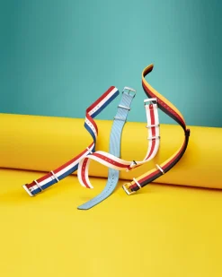 Polyamide, red and white^OMEGA Online