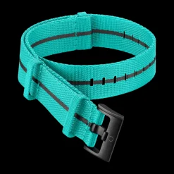 Polyamide, turquoise and black^OMEGA Outlet