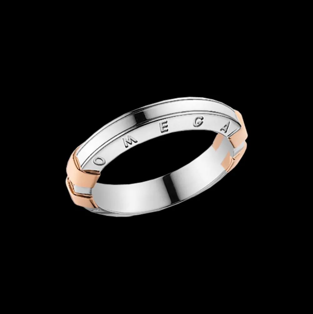 Ring, 18k red gold, 18k white gold^OMEGA Outlet