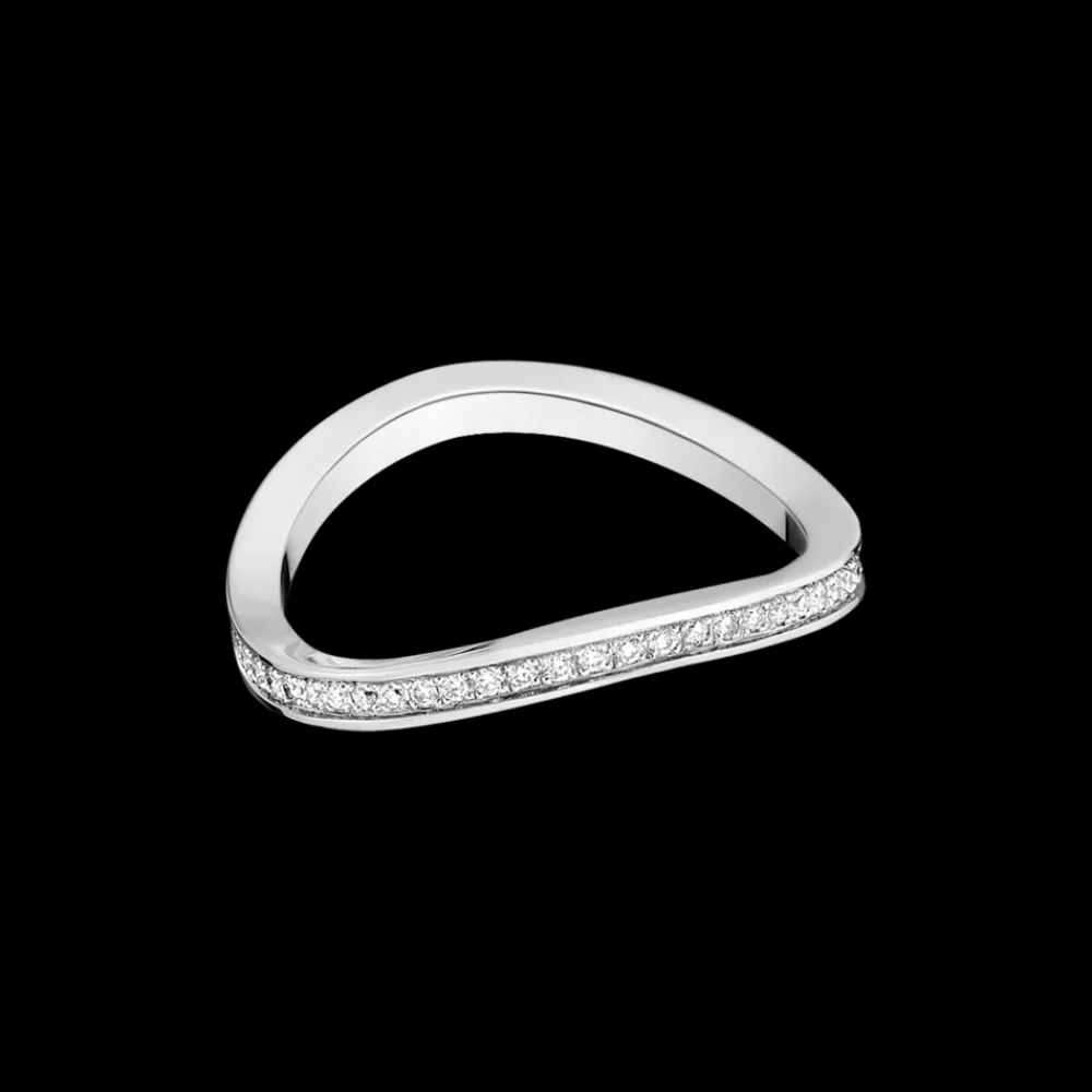 Ring, 18k white gold, diamonds^OMEGA Best