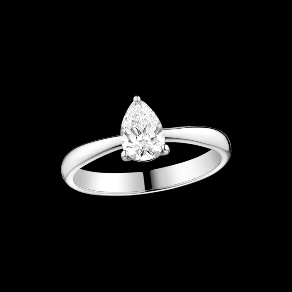 Ring, 18k white gold, diamonds^OMEGA Sale