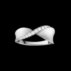 Ring, 18k white gold, diamonds^OMEGA Fashion