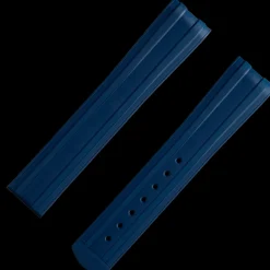 Seamaster Diver 300M blue rubber strap with foldover clasp^OMEGA Best