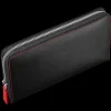 Wallet, black / red^OMEGA Fashion
