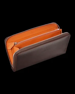 Wallet, brown / orange^OMEGA New