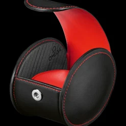 Watch box, black / red^OMEGA Outlet