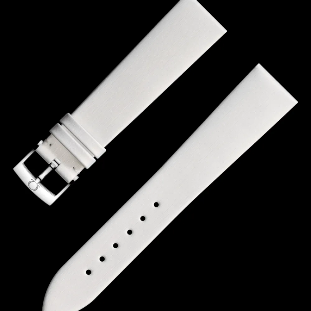 White leather strap with pin buckle^OMEGA New