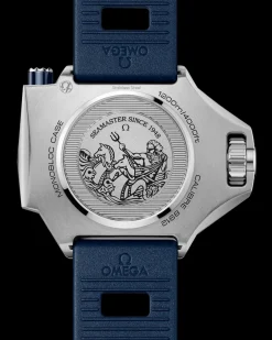 55x45 mm, O‑MEGASTEEL on rubber strap^OMEGA Fashion
