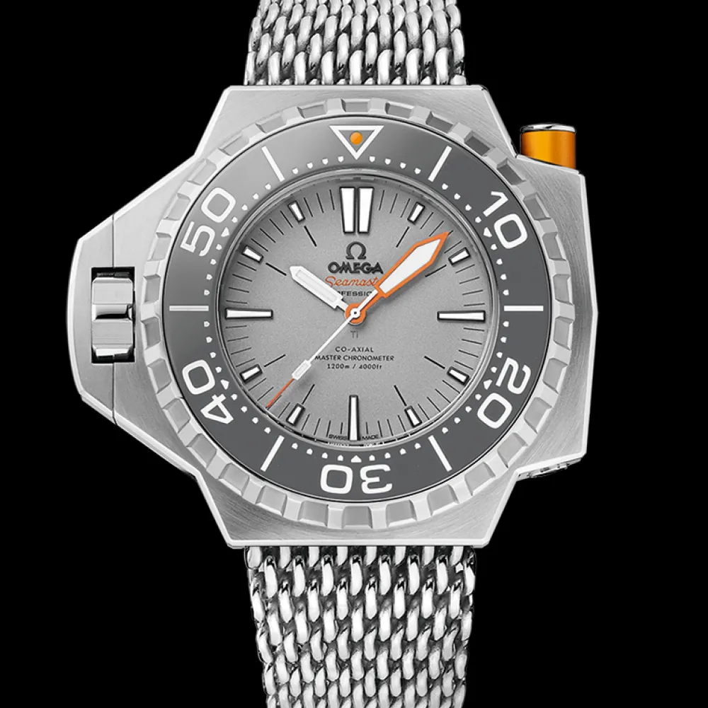 55x48 mm, titanium on titanium^OMEGA Clearance